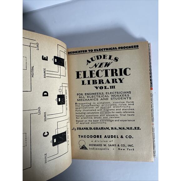 Modern Audels: New Electric Library 1965 HC/DJ Vol.3 (Illustrated) - Picture 9 of 13